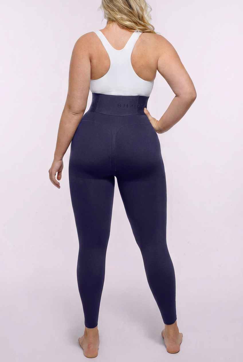 CurveShapeApparel AirSlim High Waisted Full Length Shaping Leggings