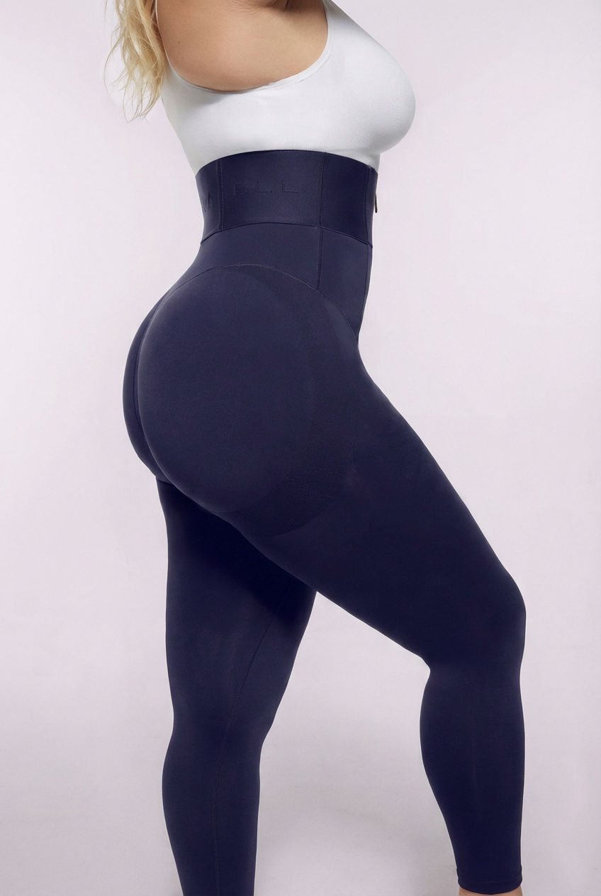 CurveShapeApparel AirSlim High Waisted Full Length Shaping Leggings