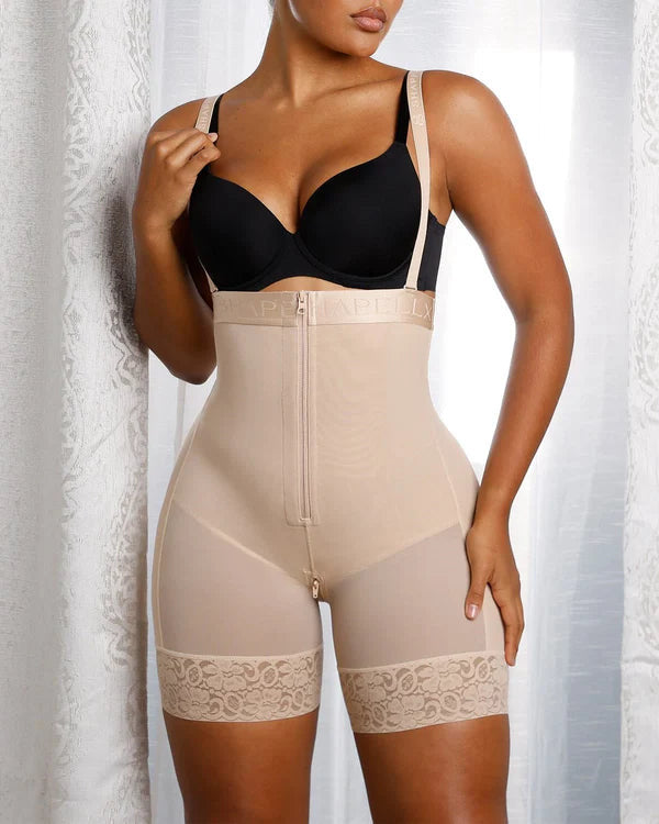 CurveShapeApparel® AirSlim™ Tummy Control Bodysuit with Built-In Butt Lifter