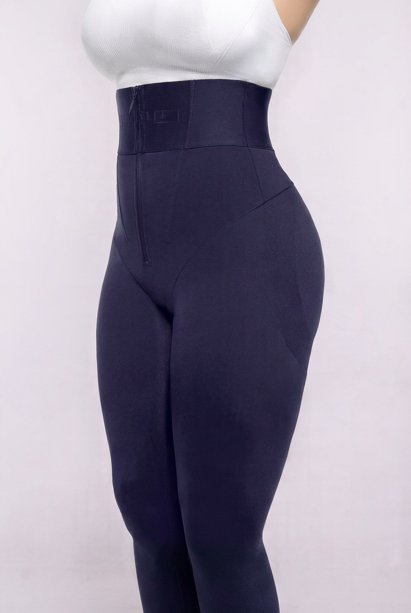 CurveShapeApparel AirSlim High Waisted Full Length Shaping Leggings