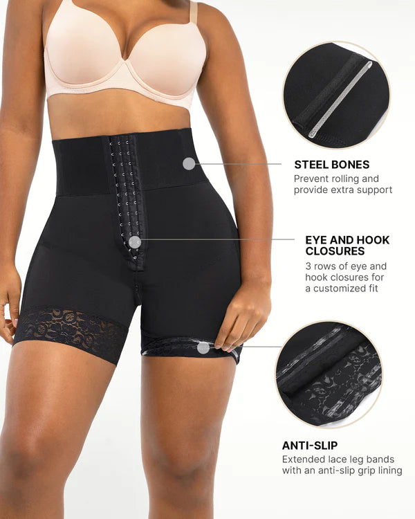 CurveShapeApparel AirSlim® Boned Sculpt High-Waisted Short