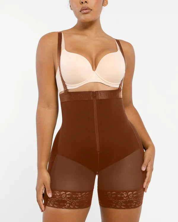 CurveShapeApparel® AirSlim™ Tummy Control Bodysuit with Built-In Butt Lifter