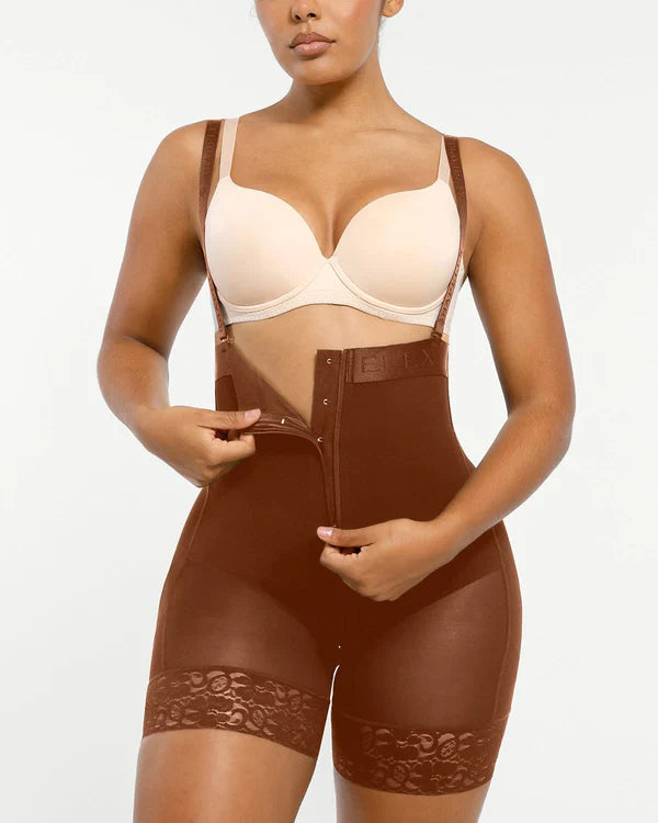 CurveShapeApparel® AirSlim™ Tummy Control Bodysuit with Built-In Butt Lifter