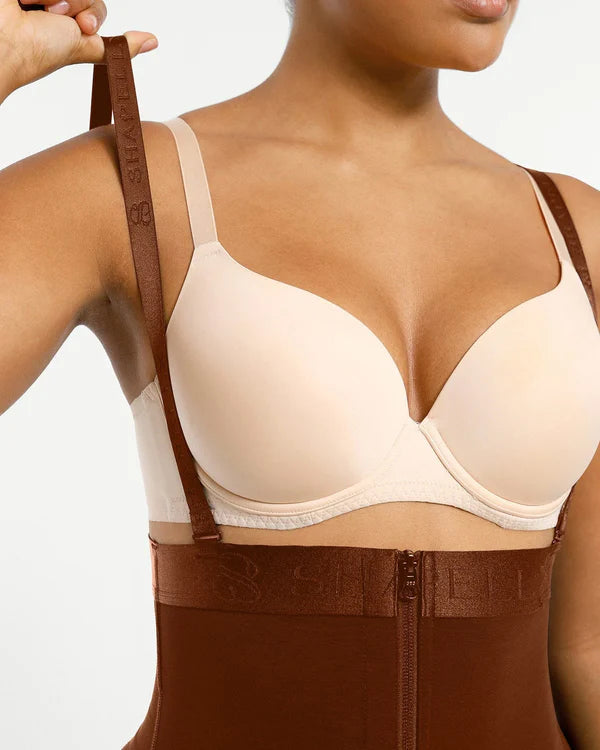 CurveShapeApparel® AirSlim™ Tummy Control Bodysuit with Built-In Butt Lifter