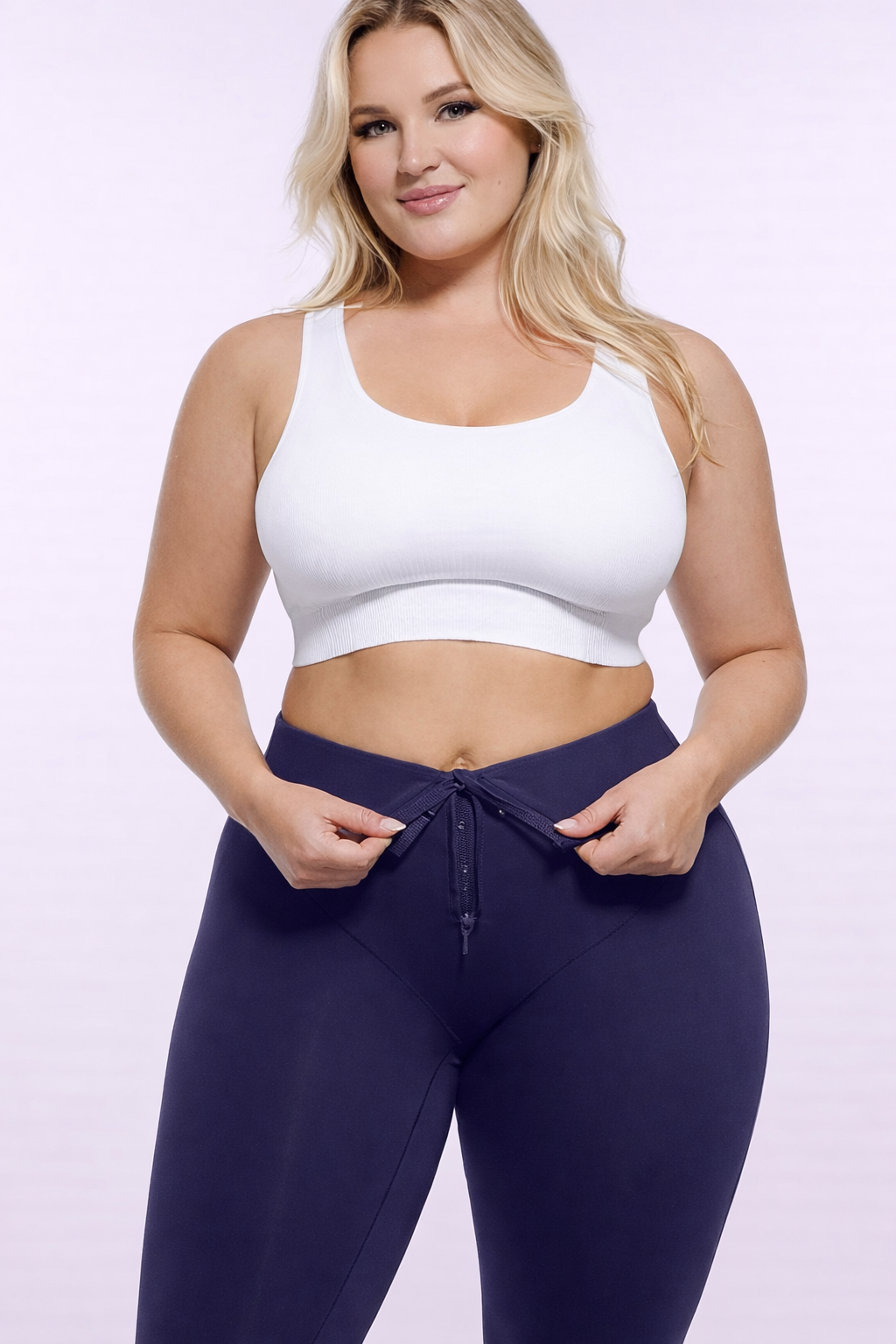 CurveShapeApparel AirSlim High Waisted Full Length Shaping Leggings