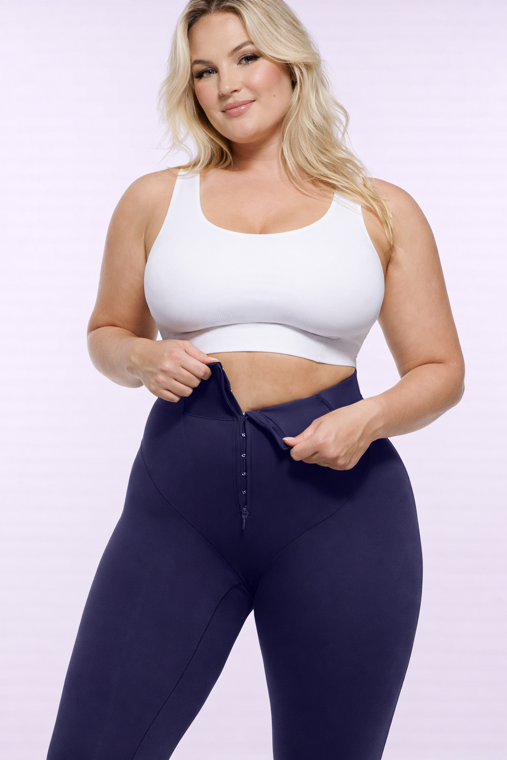 CurveShapeApparel AirSlim High Waisted Full Length Shaping Leggings