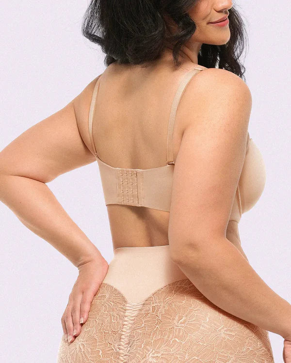 CurveShapeApparel® AirSlim® Strapless Push Up Bra