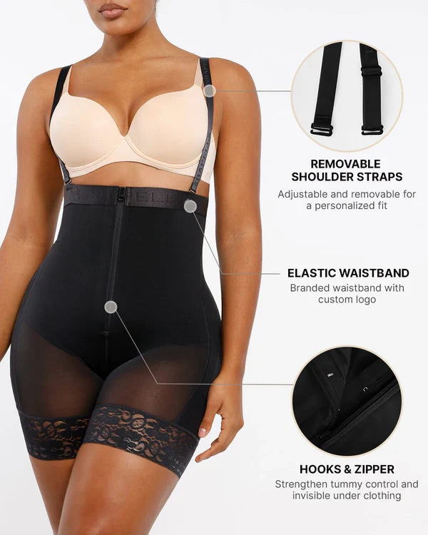 CurveShapeApparel® AirSlim™ Tummy Control Bodysuit with Built-In Butt Lifter