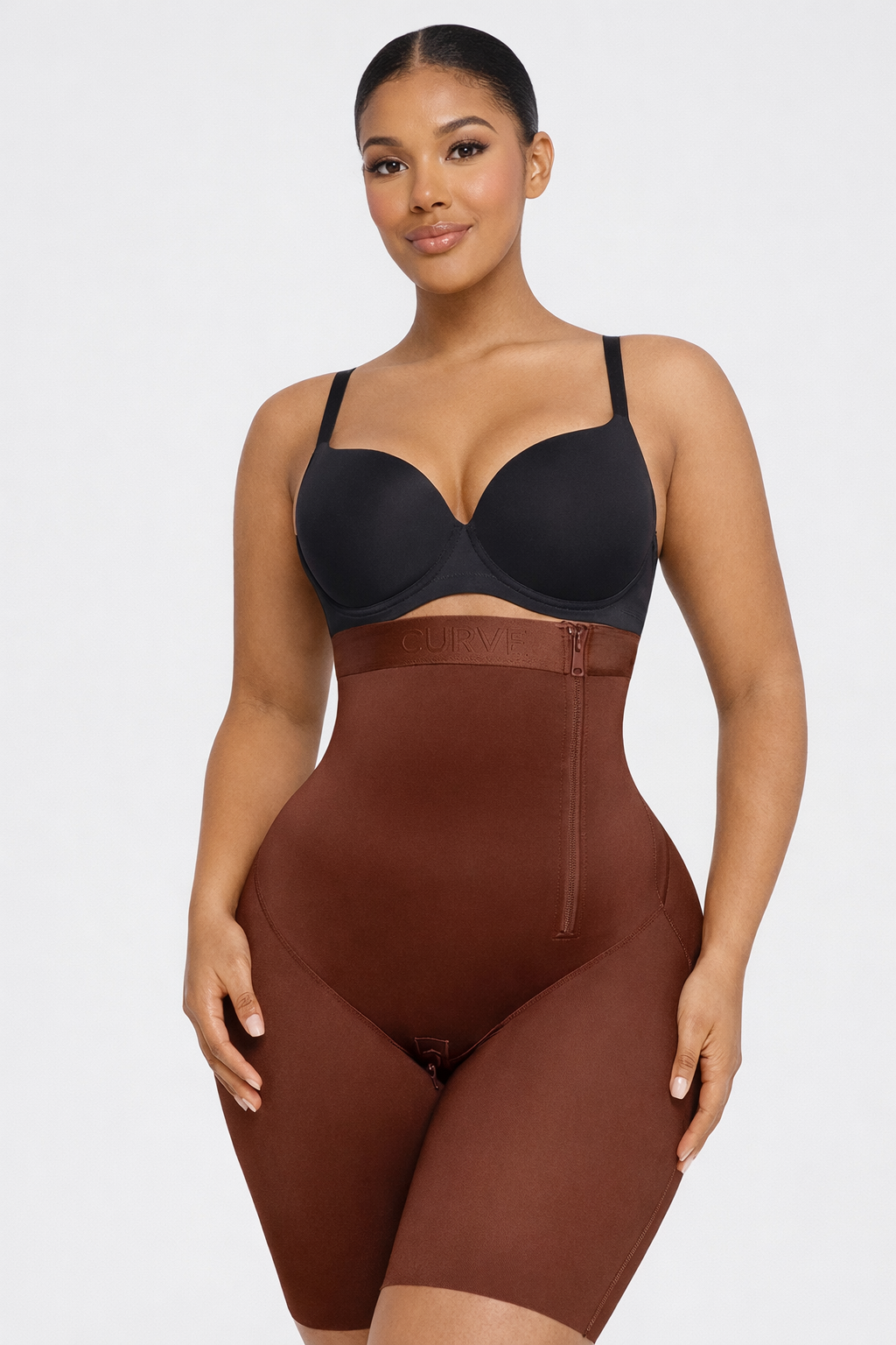 CurveShapeApparel® Airslim™ Butt Lifting High Waist Shaping Shorts