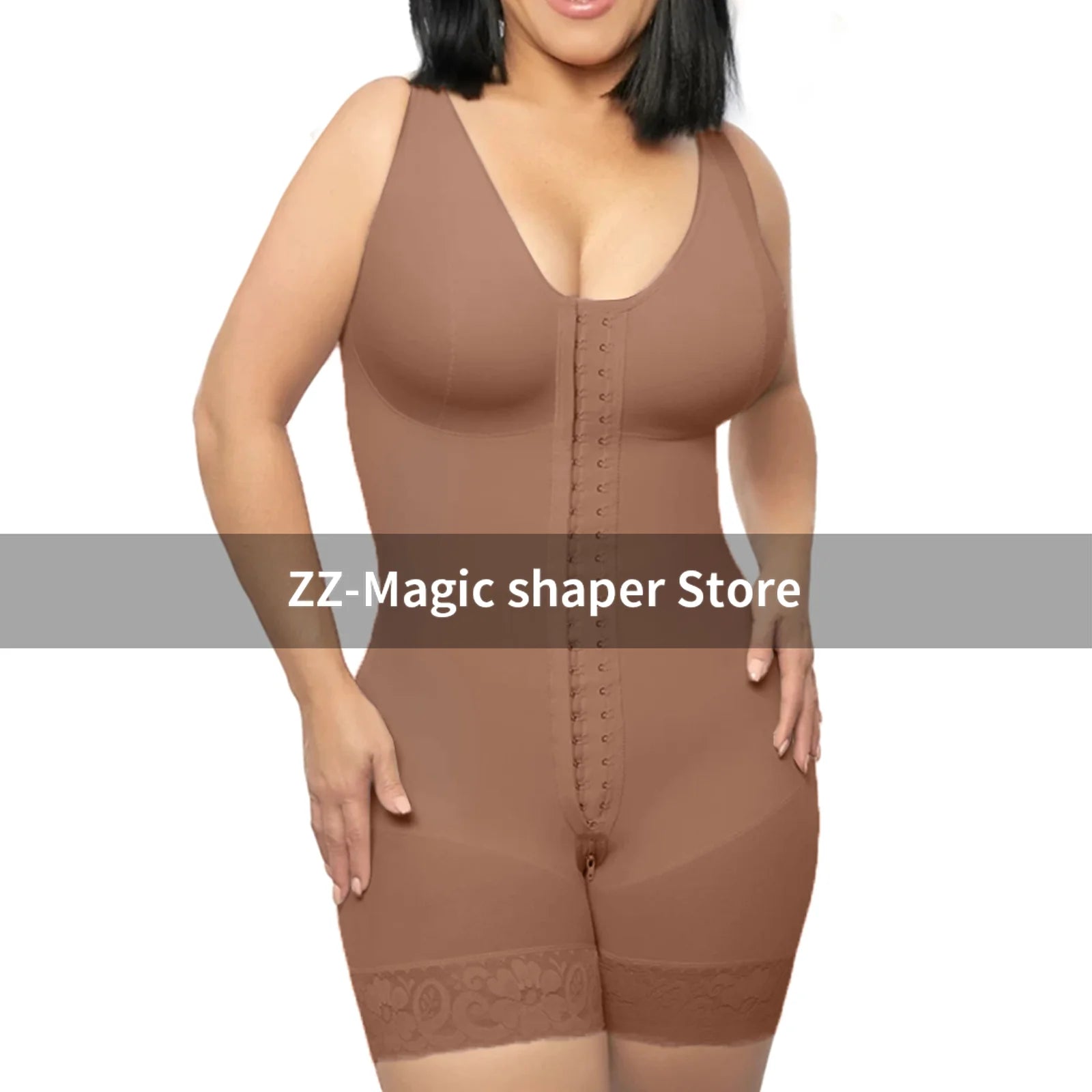 CurveShapeApparel Fajas Colombian Shapewear for Women Post-Surgery BBL Girdle Waist Trainer Full Body Compression Flat Tummy Hourglass Shaper