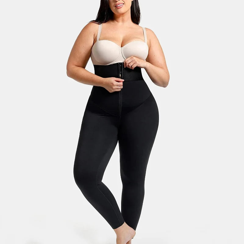 CurveShapeApparel AirSlim High Waisted Full Length Shaping Leggings