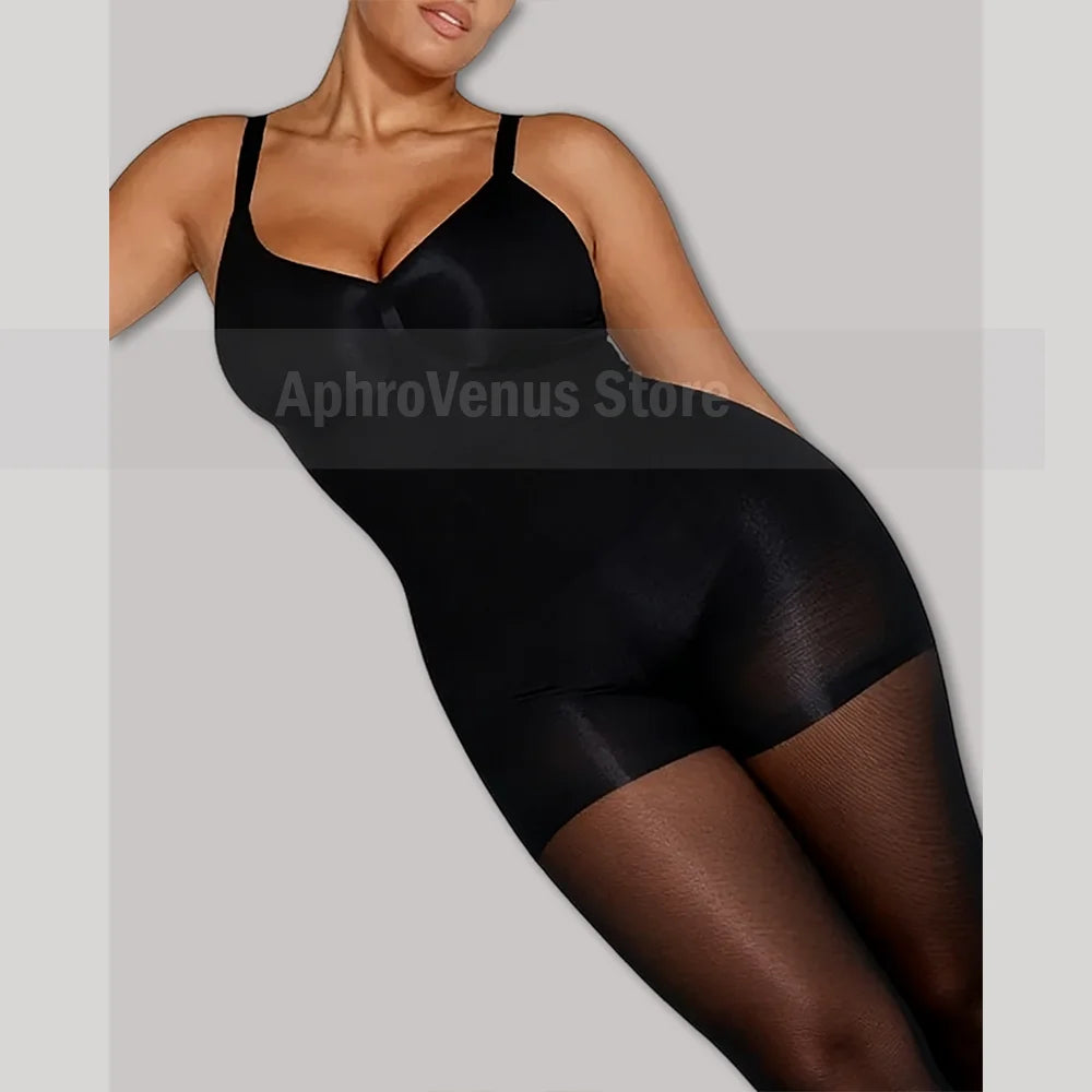 Women's Full Body Shaper High-Waisted Tummy Control Legging Yoga Shapewear with Seamless Design for Waist Compression Garment