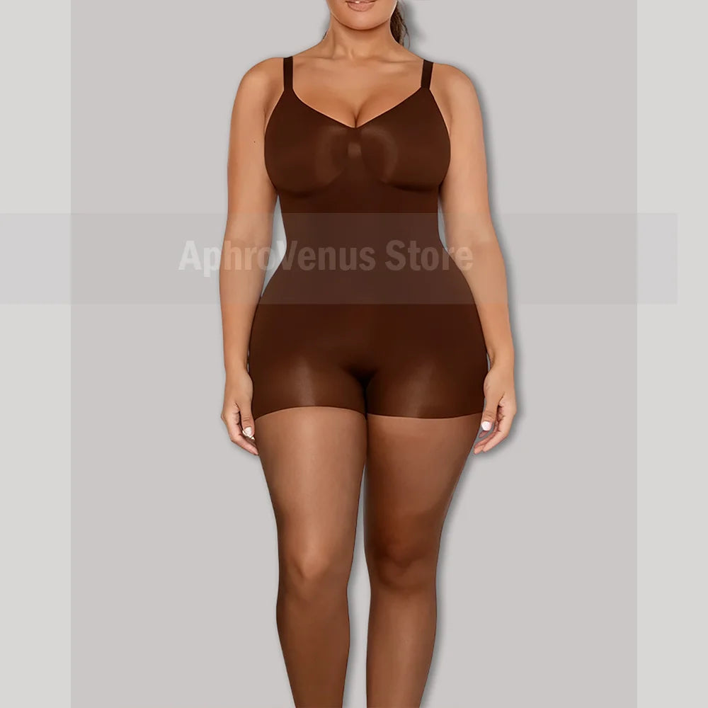 Women's Full Body Shaper High-Waisted Tummy Control Legging Yoga Shapewear with Seamless Design for Waist Compression Garment