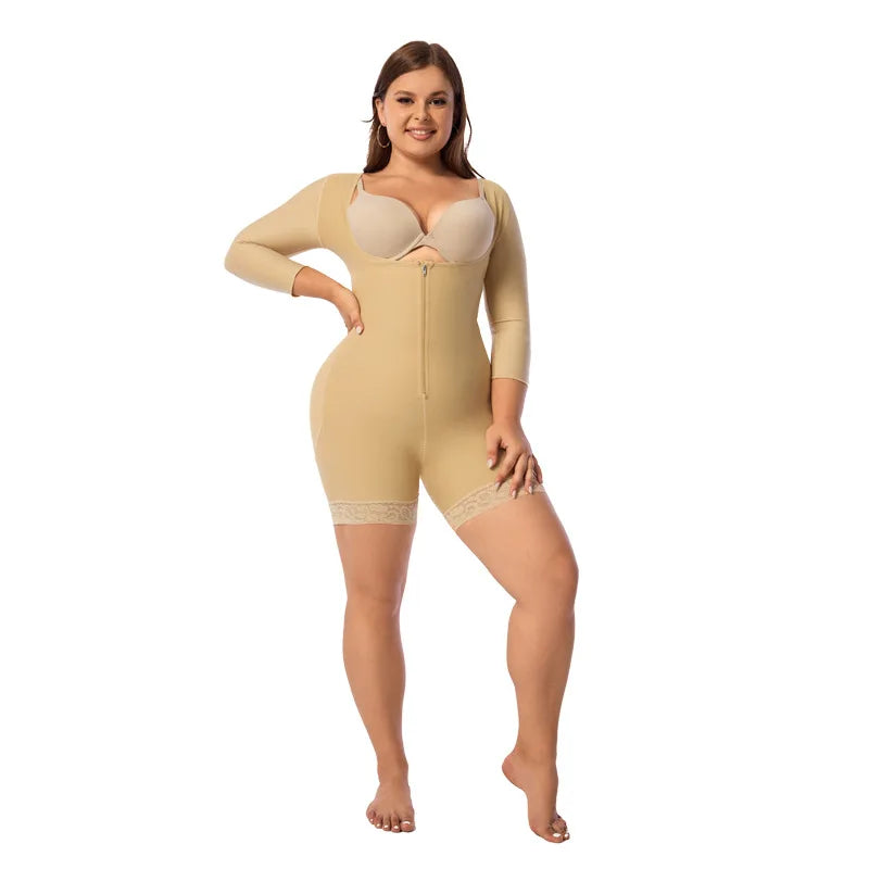 Plus Size Post Surgery Sculpting Compression Tummy Control Shapewear Faja Moldeadora Colombianas for Women BBL Recovery