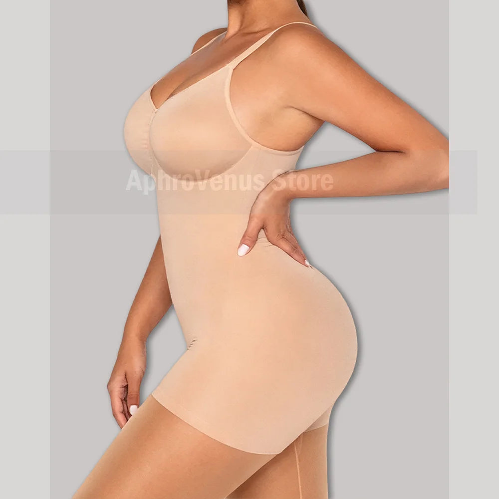 Women's Full Body Shaper High-Waisted Tummy Control Legging Yoga Shapewear with Seamless Design for Waist Compression Garment