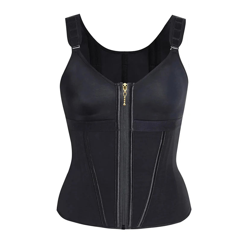 Women Girdles Belt Waist Trainer High Compression Corset Shapewear Double Compression Vest Bra Waist Trainer
