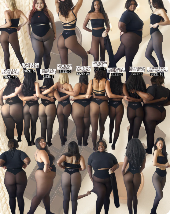 CurveShapeApparel- The Glow Up TikTok Viral Magic Leggings With Compression Band & One Seam