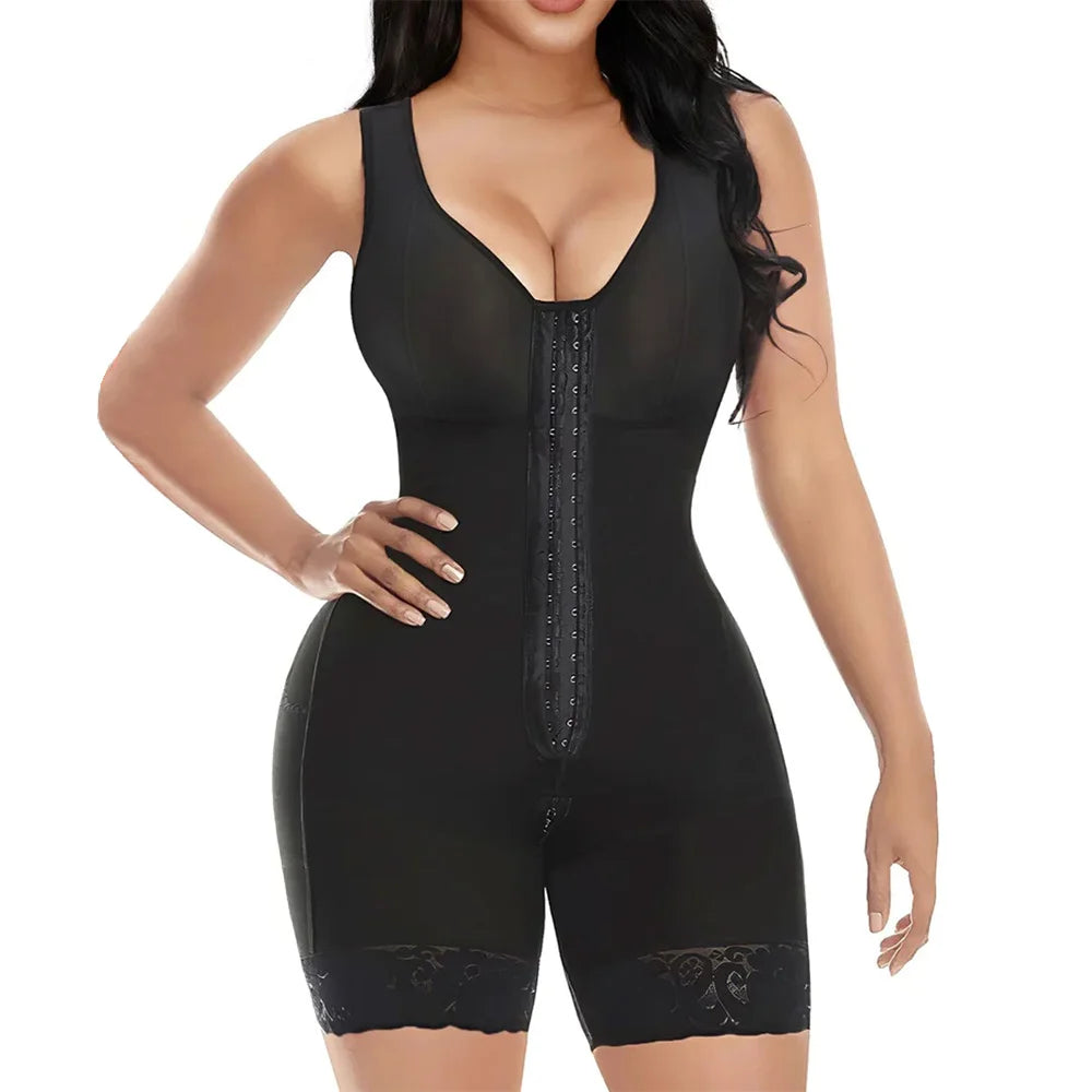 CurveShapeApparel Fajas Colombian Shapewear for Women Post-Surgery BBL Girdle Waist Trainer Full Body Compression Flat Tummy Hourglass Shaper