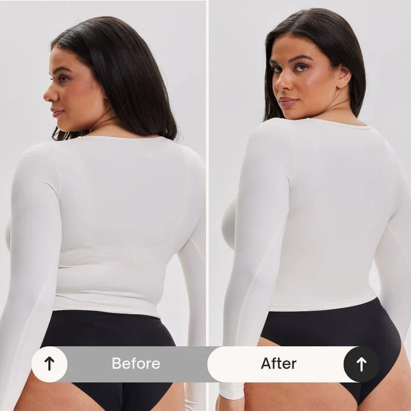 CurveShapeApparel® Back Rolls Smoothing Bra