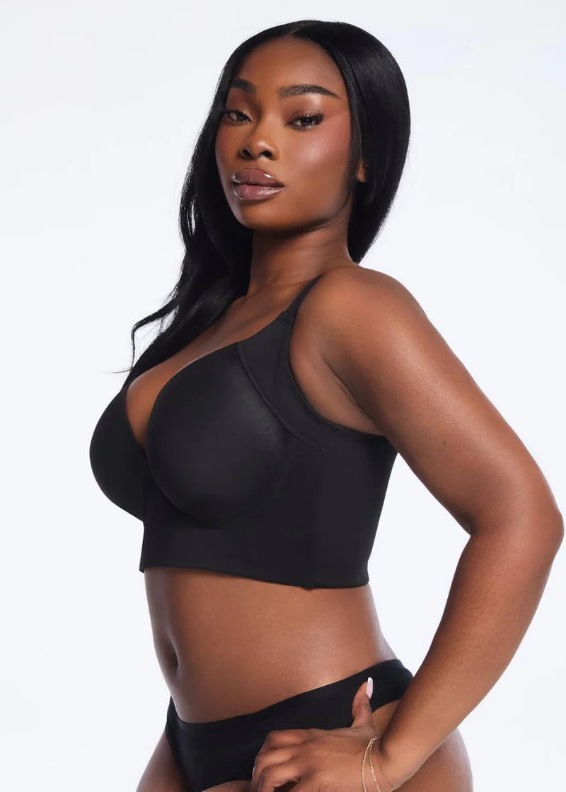 CurveShapeApparel® Back Rolls Smoothing Bra
