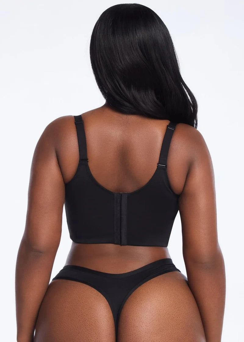 CurveShapeApparel® Back Rolls Smoothing Bra