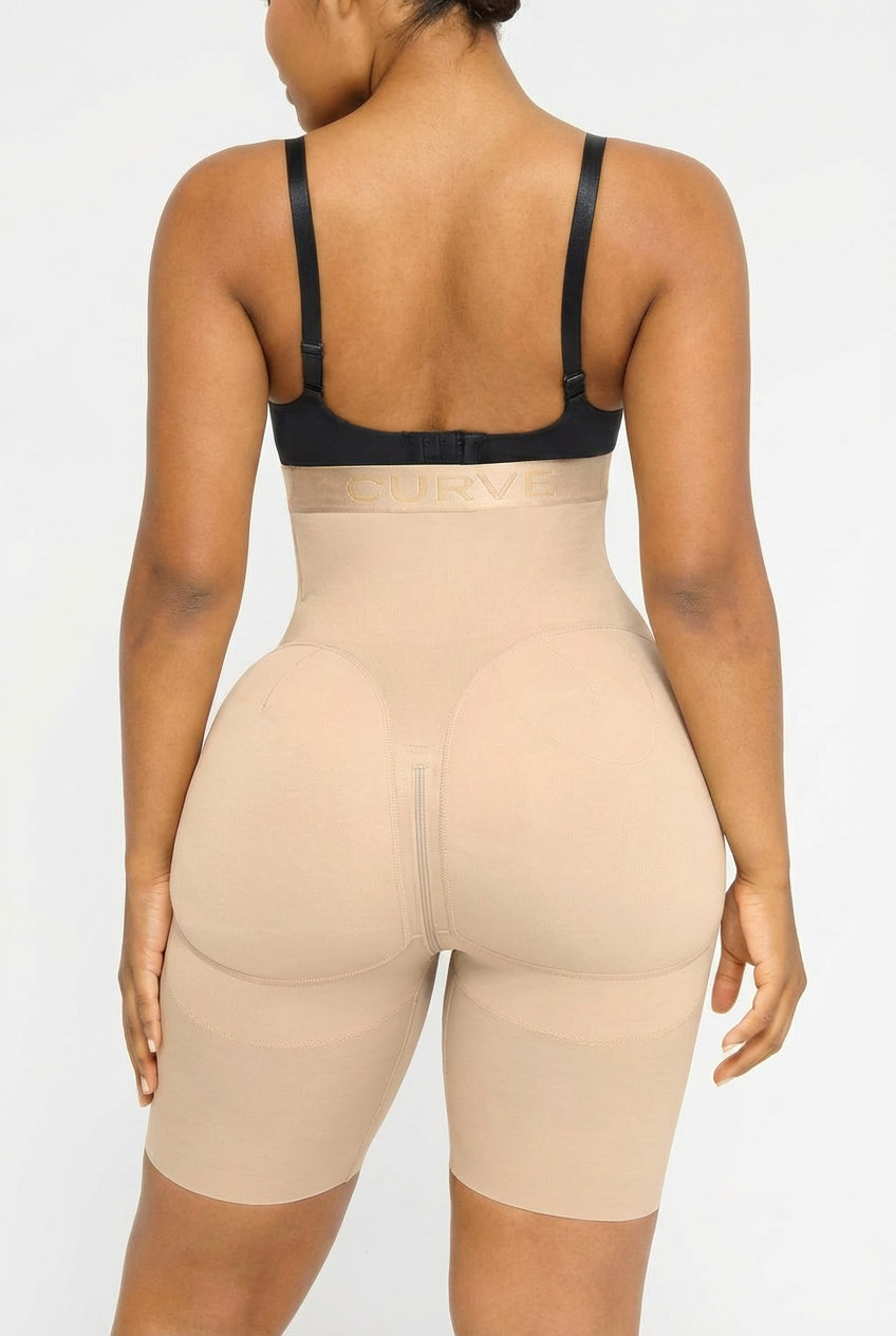 CurveShapeApparel® Airslim™ Butt Lifting High Waist Shaping Shorts